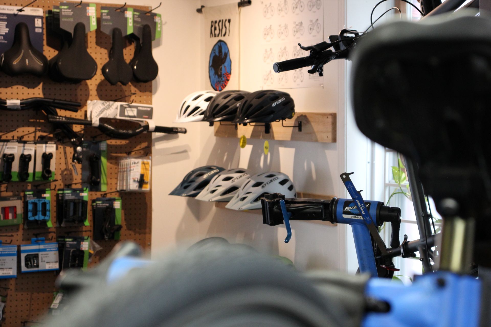 Intérieur de notre atelier.