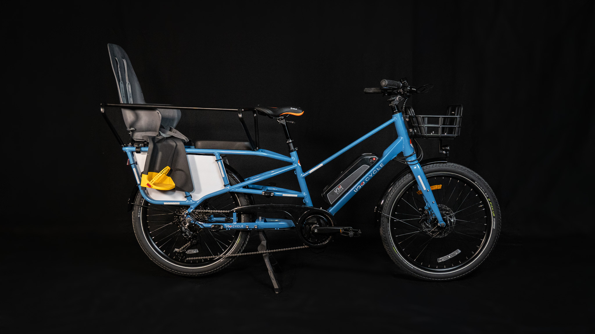 Cargo Atlas avec siège enfant et chaise bébé